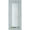 Межкомнатная дверь ЮККА Квадро 1 (Quadro 1) ДО ПВХ