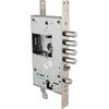 Замок врезной Mottura (Моттура) двухсистемный 54.K787-S (левый), ключ 40 мм, без накл.