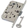 B01101.50.34 Замок AGB (АГБ) межкомнатный под ключ (матовый хром) MEDIANA EVOLUTION