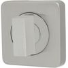 Ручка поворотная Armadillo (Армадилло) WC-BOLT BK6/SQ-21SN-3 матовый никель