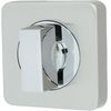 Ручка поворотная Armadillo (Армадилло) WC-BOLT BK6/SQ-21CP-8 хром