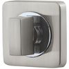 Ручка поворотная Armadillo (Армадилло) WC-BOLT BK6/SQ-21SN/CP-3 матовый никель/хром