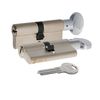 Цилиндровый механизм Kale kilit (Кале килит) с вертушкой 164 SM/68 (26+10+32) mm никель 5 кл.