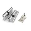 Цилиндровый механизм Fuaro (Фуаро) 100 CA 90 mm (30+10+50) CP хром 3 кл.