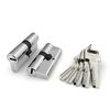 Цилиндровый механизм Fuaro (Фуаро) R600/80 mm (30+10+40) CP хром 5 кл.