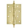 Петля универсальная Fuaro (Фуаро) 4BB/A/BL 100x75x2,5 SB (мат. золото) БЛИСТЕР
