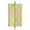 Петля универсальная Fuaro (Фуаро) 4BB/A/BL 125x75x2,5 SB (мат. золото) БЛИСТЕР