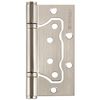 Петля универсальная Fuaro (Фуаро) без врезки 500-2BB 100x2,5 PN (мат. никель)