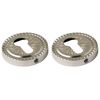 Накладка CYLINDER Armadillo (Армадилло) ET/CL-SILVER-925 Серебро 925 2 шт.