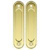 Ручка Armadillo (Армадилло) для раздвижных дверей SH010/CL GOLD-24 Золото 24К
