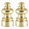 Колпачок DECORATIVE Armadillo (Армадилло) для универсальной петли  OPTIMUM SG Мат. золото (2 шт.)