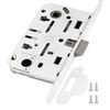 B01102.50.91.567 Замок AGB (АГБ) межкомнатный WC (белый) MEDIANA EV. (инд.упак+B01000.13)