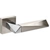 Ручка раздельная Fuaro (Фуаро) DIAMOND DM/HD SN/CP-3 матовый никель/хром