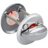 Ручка поворотная Fuaro (Фуаро) WC-001-CP (хром) подвес