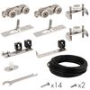 Базовый комплект Armadillo (Армадилло) для синхронного открывания дверей Comfort - PRO SET 4 /synchr