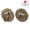 Ручка поворотная Armadillo (Армадилло) WC-BOLT BK6 URS AB-7 Бронза