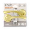 Ручка раздельная Fuaro (Фуаро) PRIMA RM/HD SG/GP-4 матовое золото/золото