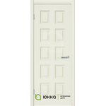 Межкомнатная дверь ЮККА Квадро 10 (Quadro 10) ДГ ПВХ