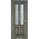 Межкомнатная дверь ЮККА Квадро 4 (Quadro 4) ДО ПВХ