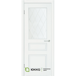 Межкомнатная дверь ЮККА Квадро 7 (Quadro 7) ДО ПВХ