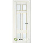 Межкомнатная дверь ЮККА Квадро 9 (Quadro 9) ДО ПВХ