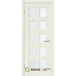 Межкомнатная дверь ЮККА Квадро 10 (Quadro 10) ДО ПВХ