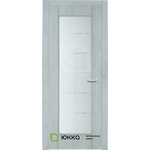 Межкомнатная дверь ЮККА Квадро 1 (Quadro 1) ДО ПВХ