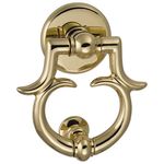 Дверное кольцо MBC (МБС) Fly knocker "M" 150 mm латунь