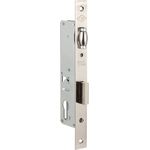 Корпус узкопрофильного Kale kilit (Кале килит) замка с роликовой защёлкой 155 (30 mm) w/b (никель)