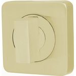 Ручка поворотная Armadillo (Армадилло) WC-BOLT BK6/SQ-21SG-1 матовое золото