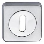 Накладки Oberon MBC (МБС) Normal key, матовый хром/хром
