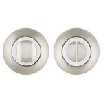 Ручка поворотная Fuaro (Фуаро) BK6 RM SN/CP-3