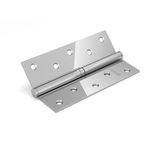 Петля съемная Fuaro (Фуаро) 413/BL-5 125x75x2,5 CP left (хром) левая БЛИСТЕР