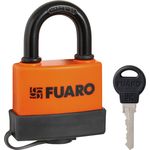 Замок навесной Fuaro (Фуаро) PL-3660 (60 мм) 3 "англ."кл. БЛИСТЕР