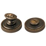 Ручка поворотная Armadillo (Армадилло) WC-BOLT BK6/CL-BB-17 Коричневая бронза