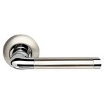 Ручка раздельная Armadillo (Армадилло) Stella LD28-1SN/CP-3 матовый никель/хром TECH (кв. 8x140)