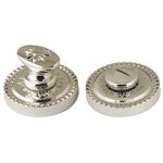Ручка поворотная Armadillo (Армадилло) WC-BOLT BK6/CL-SILVER-925 Серебро 925