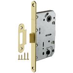 Защелка врезная Fuaro (Фуаро) PLASTIC P96WC-50 SG мат. золото