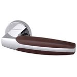 Ручка раздельная Armadillo (Армадилло) ARC URB2 CP/Brown-16 Хром/коричневый