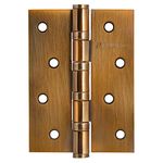 Петля универсальная Fuaro (Фуаро) 4BB/BL 100x75x2,5 CFB (кофе глянец) БЛИСТЕР