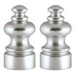 Колпачок DECORATIVE Armadillo (Армадилло) для универсальной петли  OPTIMUM SC Мат. хром (2 шт.)