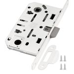 B01102.50.91.567 Замок AGB (АГБ) межкомнатный WC (белый) MEDIANA EV. (инд.упак+B01000.13)