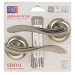 Ручка раздельная Punto (Пунто) VENTO ML/HD ABG-6 зеленая бронза