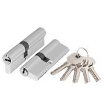 Цилиндровый механизм Ajax (Аякс) AX200/80 mm (35+10+35) CP хром 5 кл.