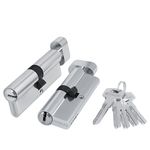 Цилиндровый механизм Fuaro (Фуаро) с вертушкой 200 ZM 80 mm (35+10+35) CP хром 5 кл.