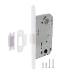 Защелка врезная Fuaro (Фуаро) PLASTIC P96WC-50 WH-19 белый