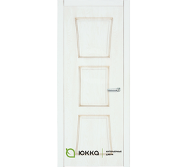 Межкомнатная дверь ЮККА Квадро 12 (Quadro 12) ДГ ПВХ