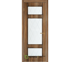 Межкомнатная дверь ЮККА Квадро 8 (Quadro 8) ДО ПВХ