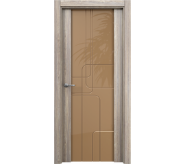 Межкомнатная дверь ВИТОРИ  5.04 (бронза) ДО ПВХ