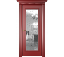 Межкомнатная дверь ВИТОРИ  V-MC 2 ДГ Эмаль (NCS и RAL)